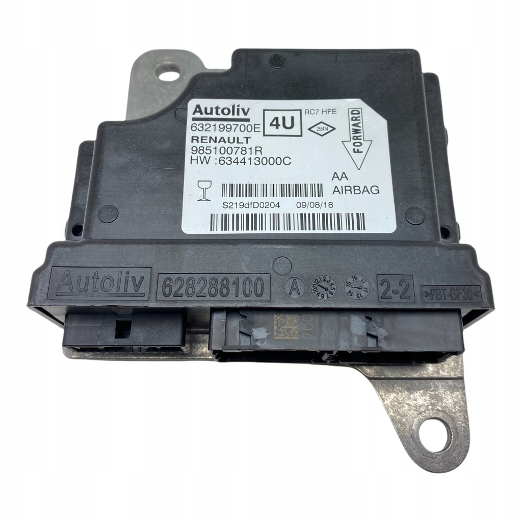 фото №1, Модуль датчик подушка безопасности renault kadjar 632199700e