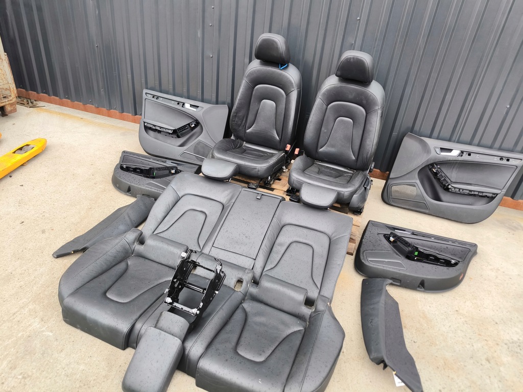 фото №11, Сиденье сиденья audi a5 8t sportback кожа комплект bez подогрев !!!