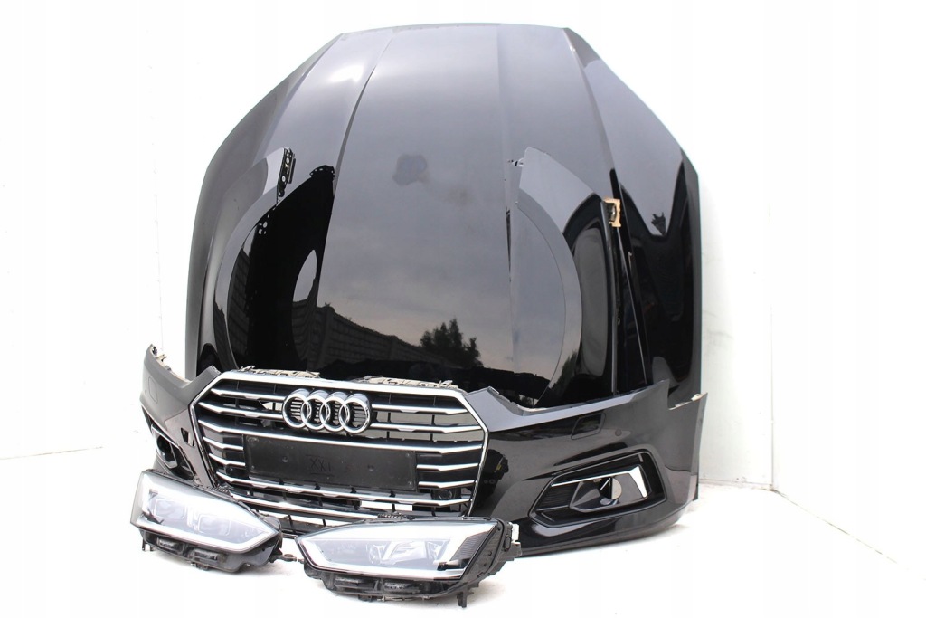 Audi a5 8w f5 ly9t перед капот крылья бампер ремень передний фары фара mat Недорого