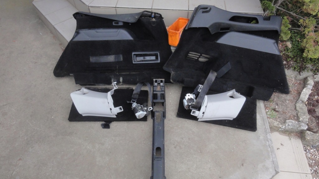 фото №2, Citroen c4 grand picasso ii 15r сиденья ремни 3 iii ряд комплект