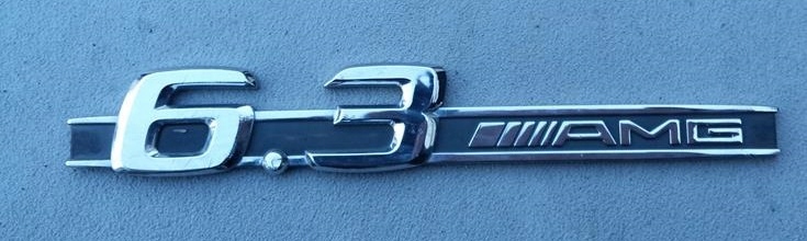 фото №1, Емблема крила 6.3 amg mercedes c 204 w204