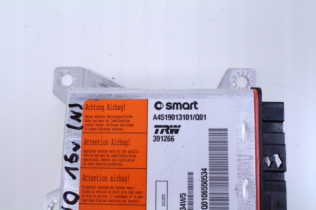 фото №3, Датчик подушка безпеки smart fortwo ii 15r. electric drive