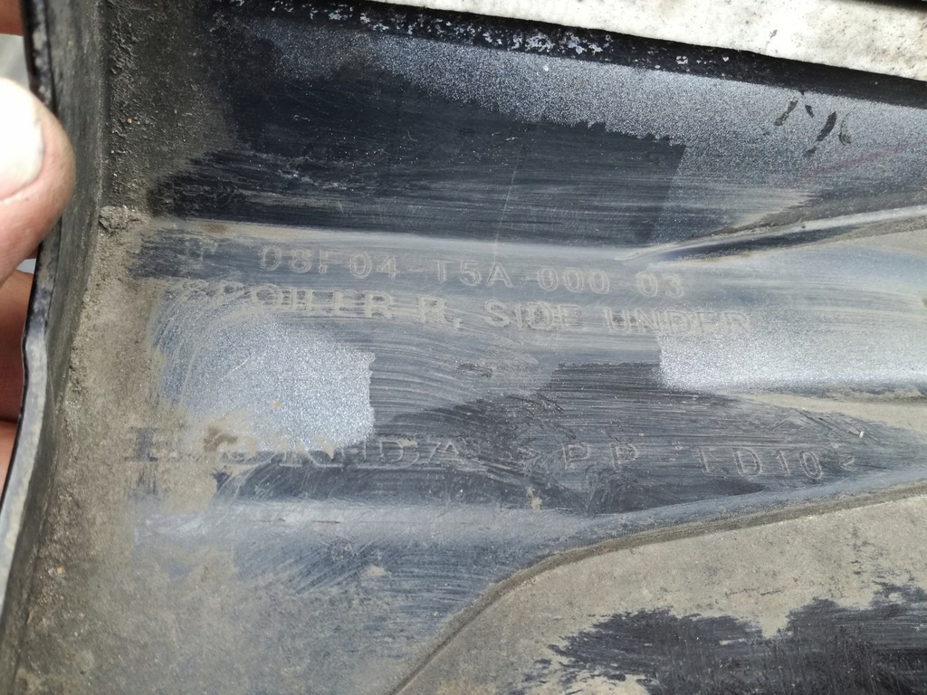 фото №12, Honda jazz iv 2015-19 rok защита накладка порог l