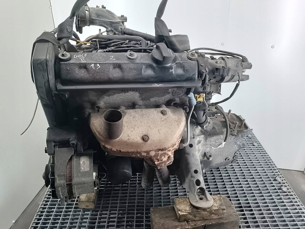 фото №8, Двигун kompletny+ коробка передач передач vw golf ii 1.3