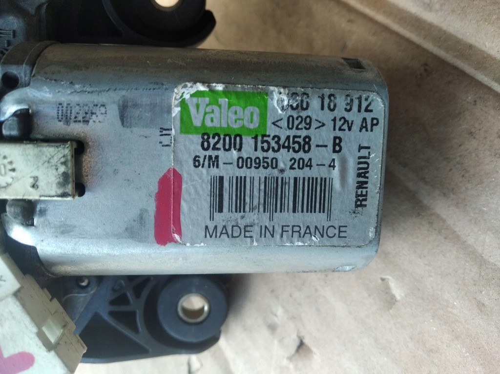 фото №2, Моторчик дворники задняя renault scenic ii