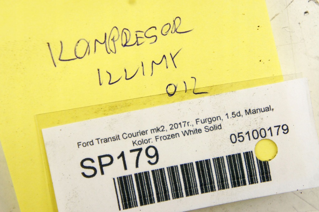 фото №9, Sp179 ford transit courier mk2 1.5d компресор кондиціонера g1b1-19d629-aa