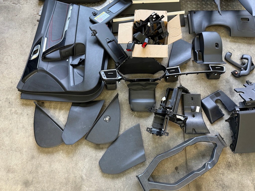 фото №6, Kia proceed iii gt 22- сиденья заднее сиденье обшивки обшивка комплект