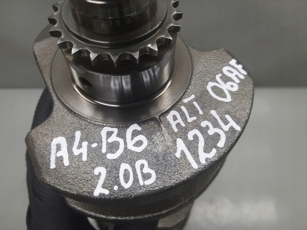Wał коленчатый номинал 2.0 b alt awa passat b5 a4 b6 b7 130km 06af hbh1 с Разборки