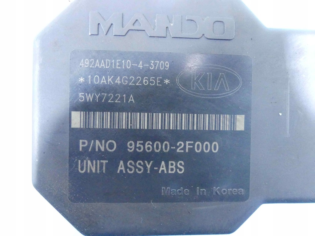 фото №10, Насос abs kia cerato, 58920-2f000, 5wy7221a