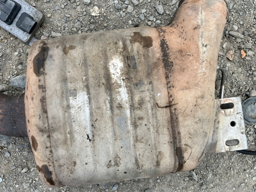 Выхлоп, гаситель mercedes e klasa w207 2.2cdi a2124909814 Оригинал