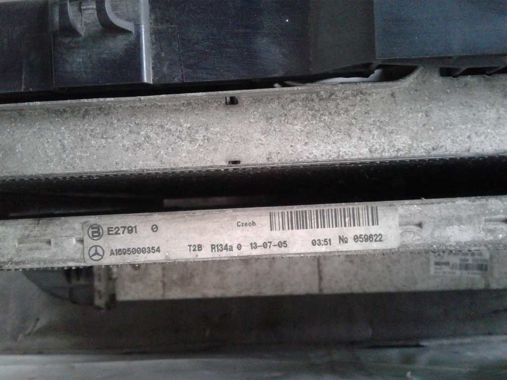 фото №7, Радиатор вентилятор kpl 0130303944 mercedes w169