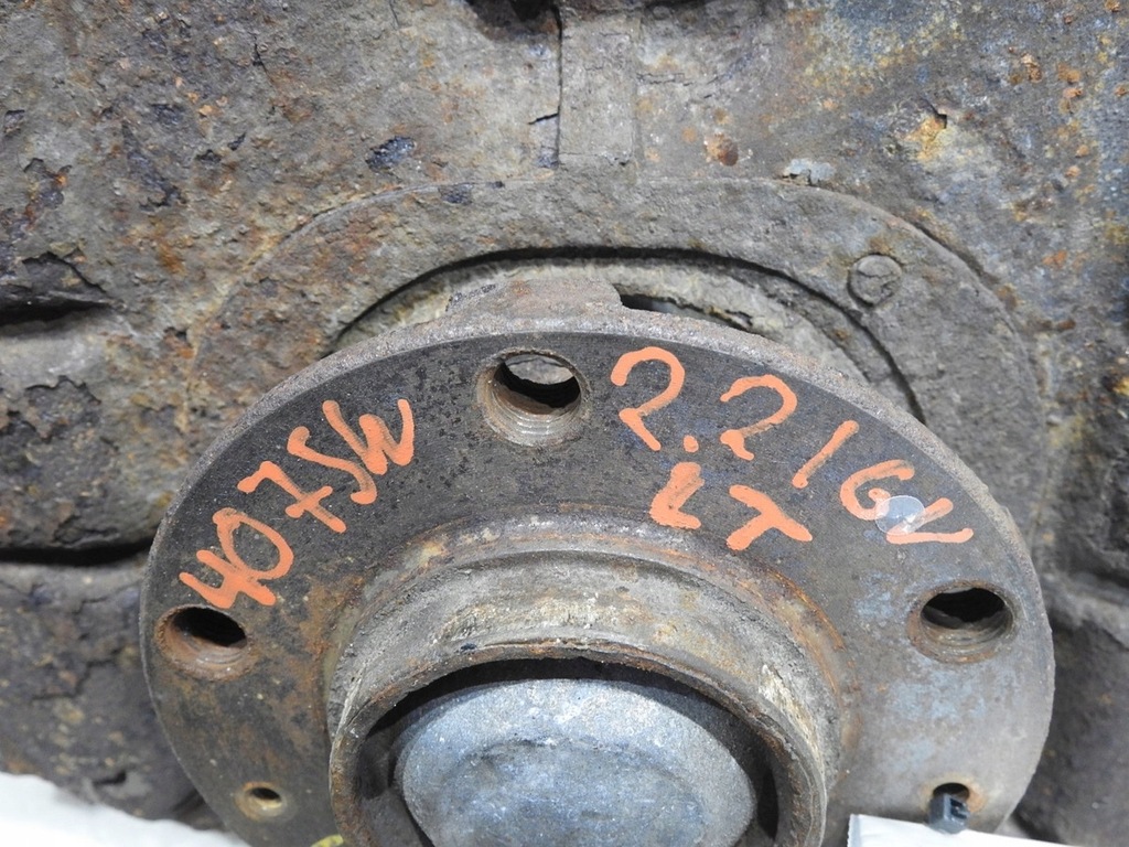 фото №8, Ступиця поворотний кулак лівий задня peugeot 407 sw 2.2 16v