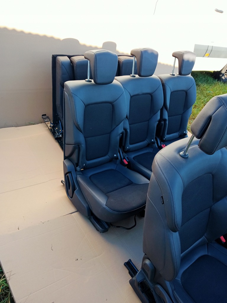 фото №2, Renault espace v комплект сиденья заднее сиденье 7 человек