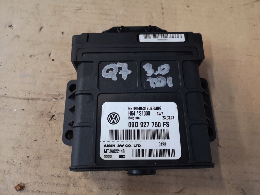 фото №6, Audi q7 4l блок управления коробки передач 09d927750fs