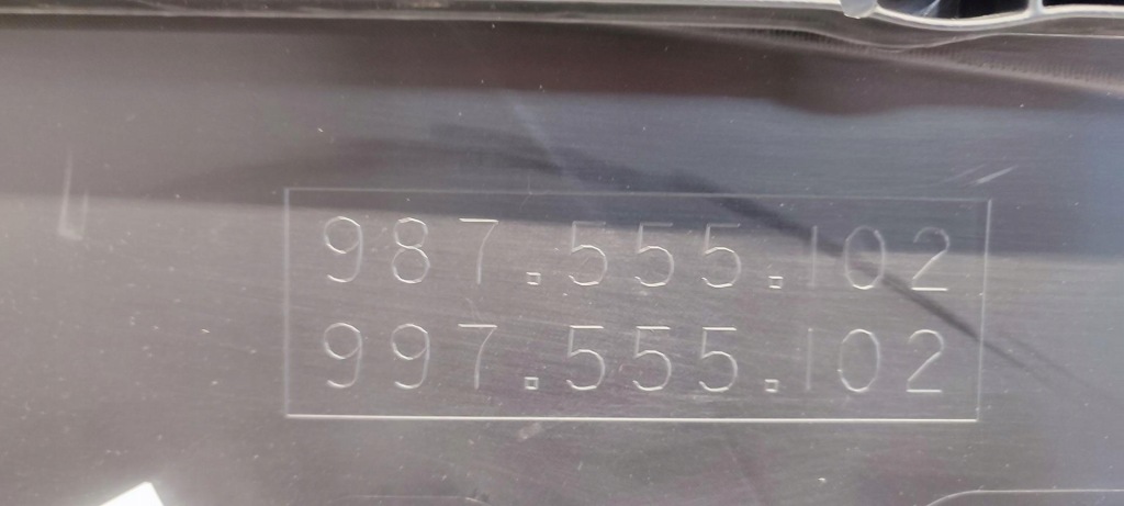 Porsche boxster 987 обшивка дверь правая  перед rhd alglik 987555102 с Разборки