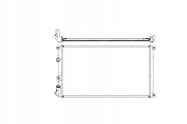 фото №13, Радіатор wody nissan interstar 02- 55350 nrf