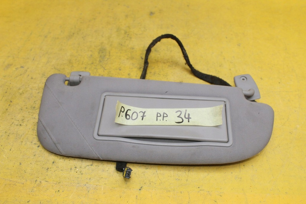 фото №9, Захист сонцезахисна правий peugeot 607