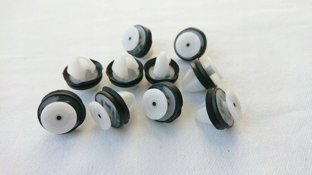 фото №2, Кліпса оббивочний 10szt. renault clio iii kadjar