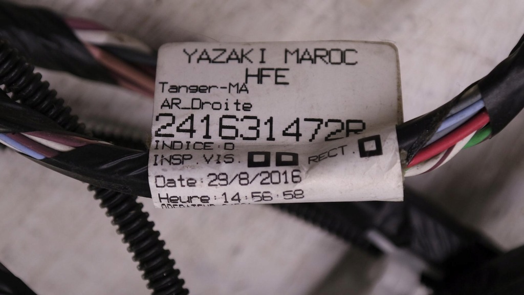 фото №2, Електропроводка джгут renault kadjar