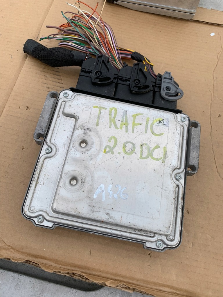 фото №3, Бортовий комп'ютер блок керування двигуна renault trafic 2.0 dci