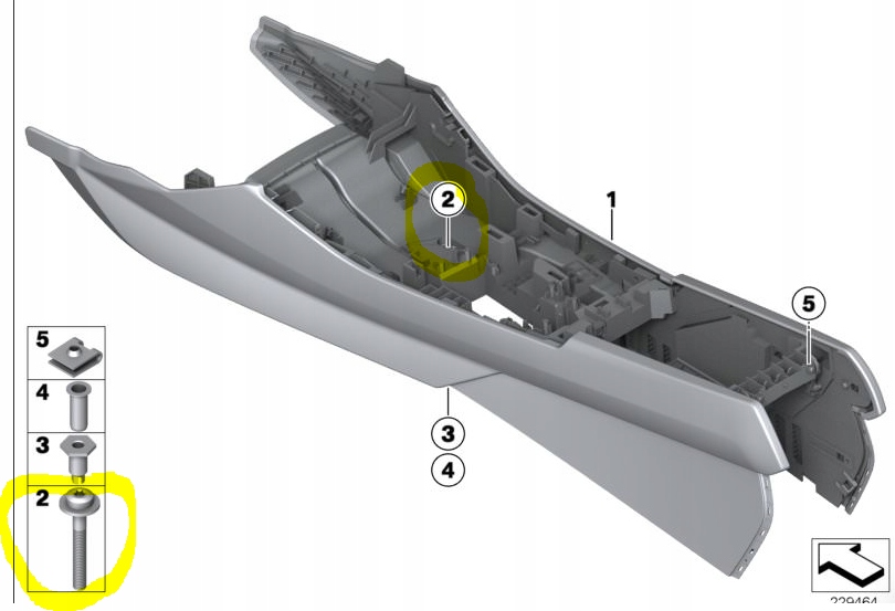 фото №9, Болти тунель середнього bmw x3 x4 оригінальний номер 7119907130