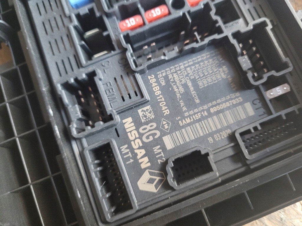 фото №5, Набір стартовий бортовий комп'ютер renault clio v 1.5 bluedci