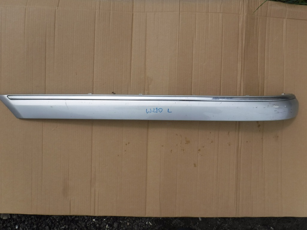 фото №1, Молдинг бампера левый задняя mercedes w220