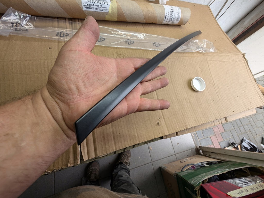 фото №7, Porsche macan молдинг рамки двері правий задня