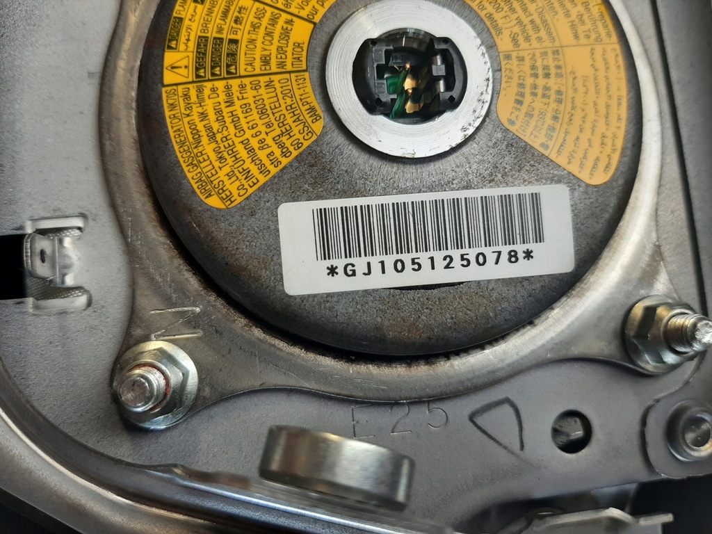 фото №7, Subaru impreza iii xv подушка подушка безопасности водителя