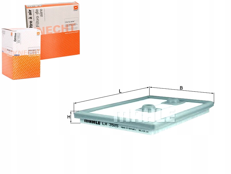 фото №1, Knecht фильтр воздуха audi a1, a3, q2, q3