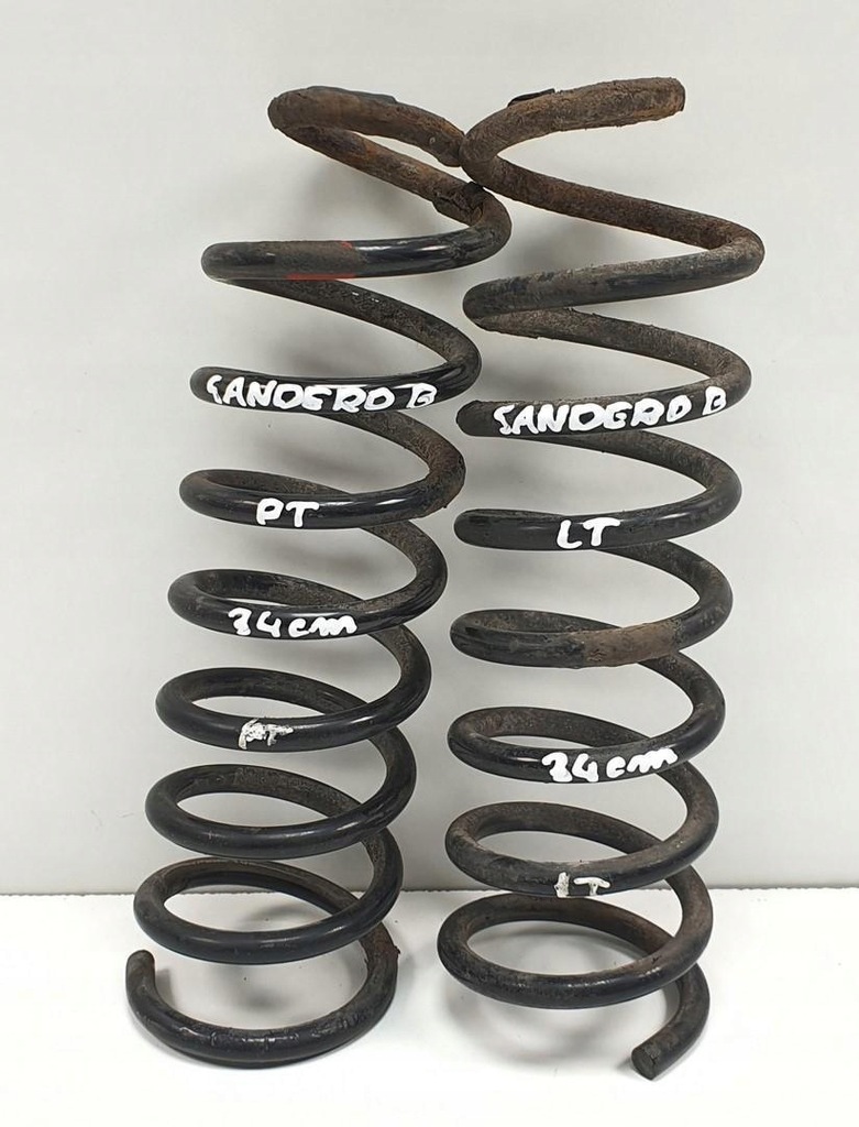 фото №1, Пружины задняя dacia sandero i пара