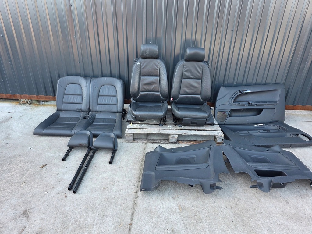 фото №1, Сиденье сиденья audi a3 8p cabrio кожа комплект !!!