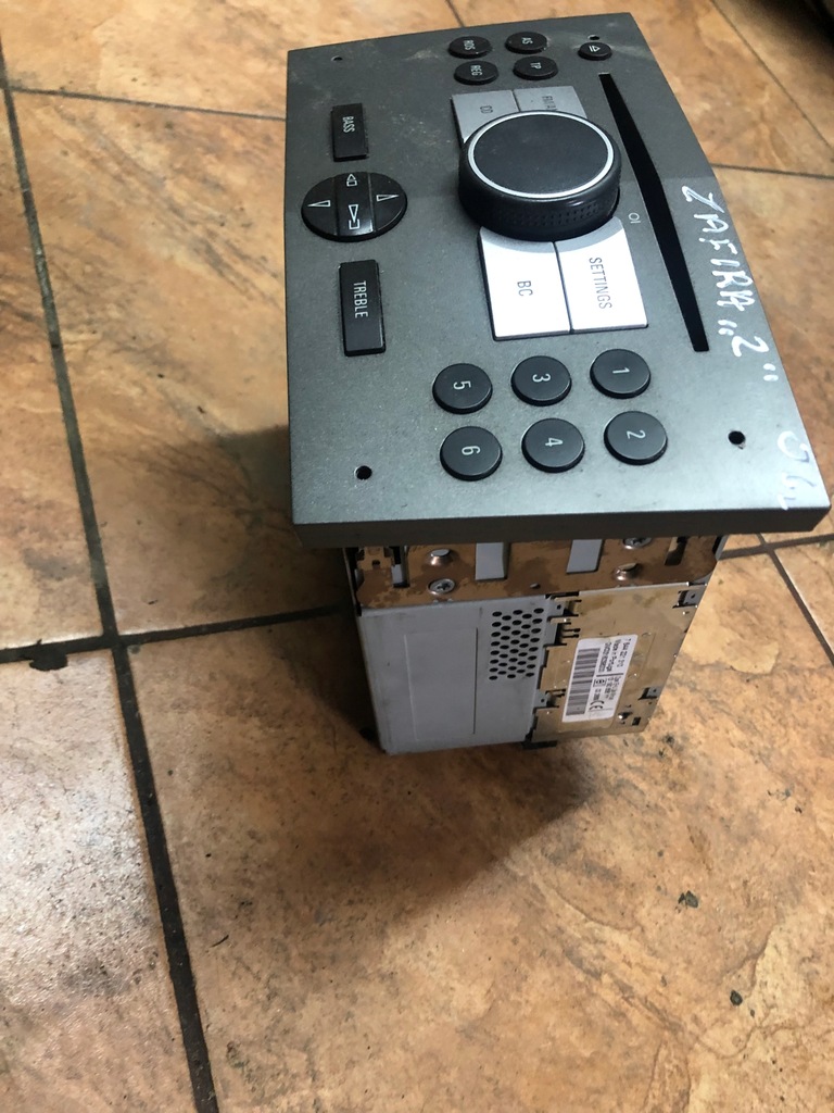 фото №14, Радіо 13190856 ura/yy/ax opel astra zafira vectra