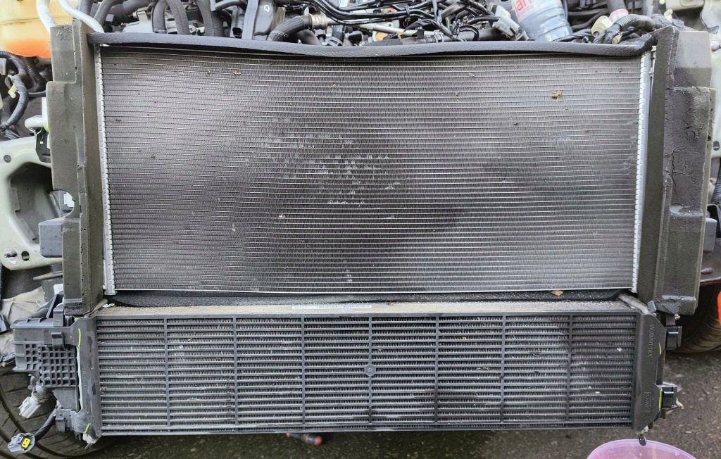 Радиатор вентилятор жалюзи ремень передний ford edge 2 рестайлинг  18- 2.0 ecoblue с Разборки