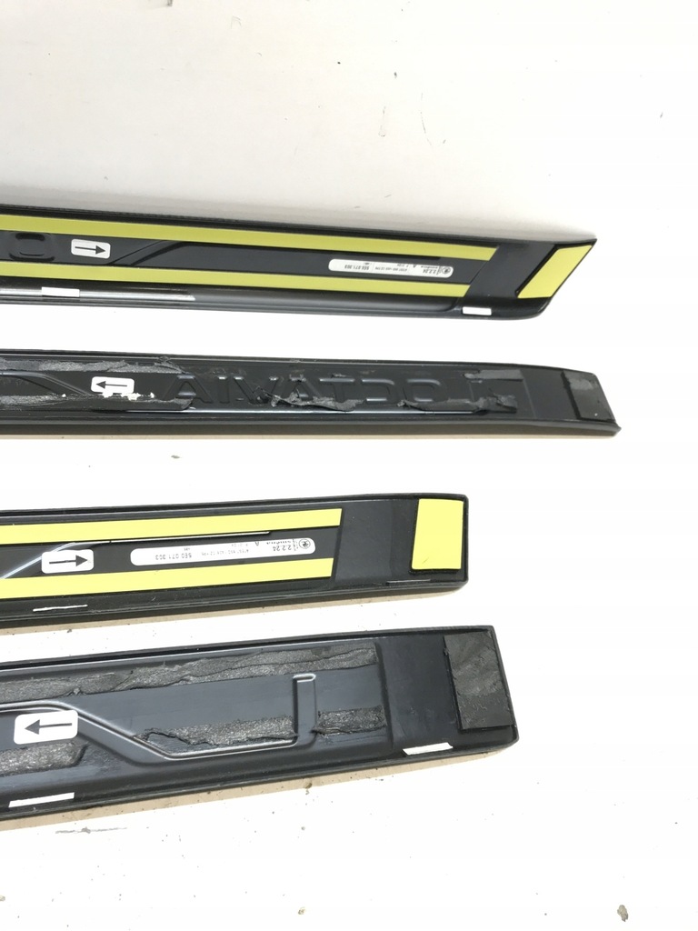 фото №9, Skoda octavia iii 5e0 накладки накладки порогові комплект 5e0071303