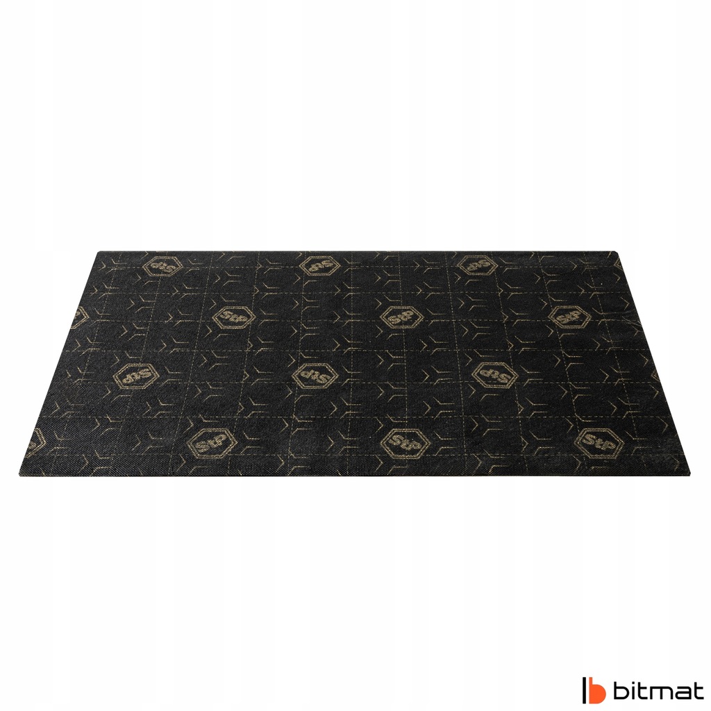 фото №12, Мат шумоизоляционная бутиловая bez алюминий 3 mm 57 x 35 cm na пол w aucie