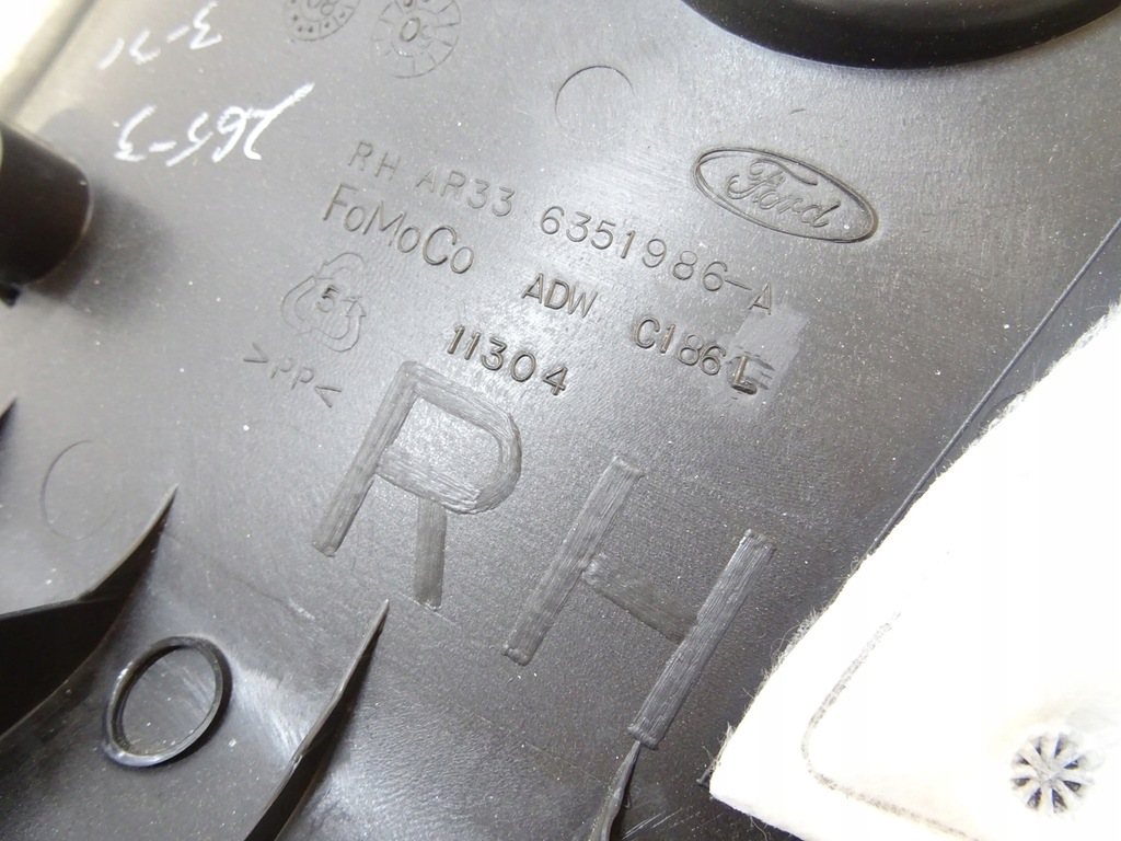 фото №6, 2010-2014 mustang захист стійка оббивка обшивка панель правий обшивка скло