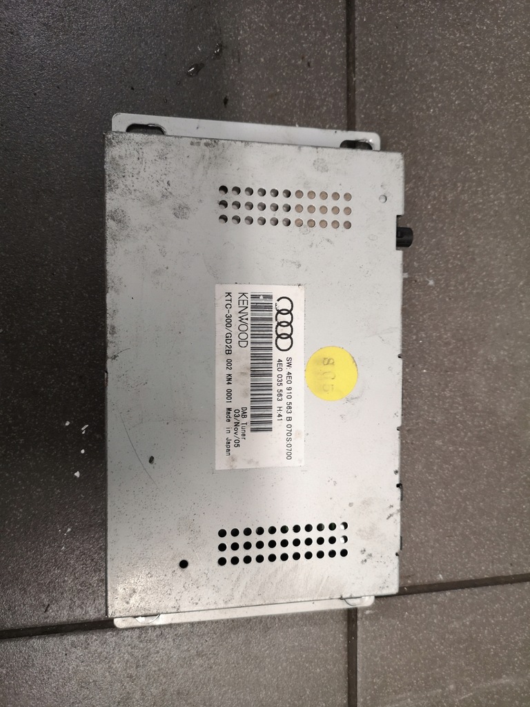 фото №1, Тюнер радіо audi a8 d3 4e0910563b 4e0035563h