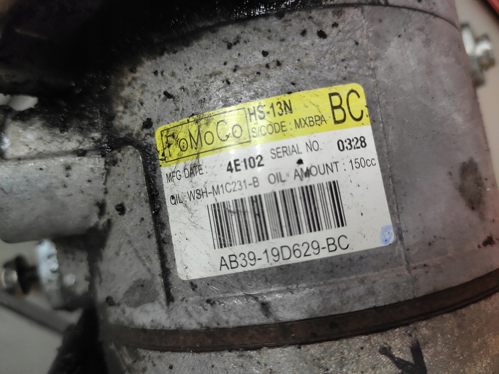 фото №8, Ford ranger 5 v 3.2 tdci компресор компресор кондиціонера ab3919d629bc