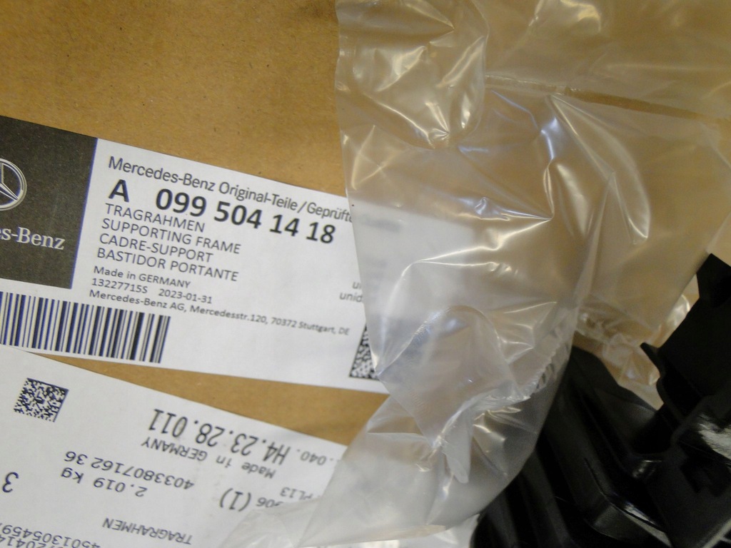 фото №9, Mercedes gla x156 156 рама рамка радіатор 45 amg