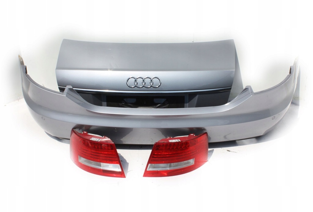 Audi a6 sedan задний  крышка багажника задняя + бампер pdc 4f c2c2 ly7j avussilber c6 4f0 Недорого