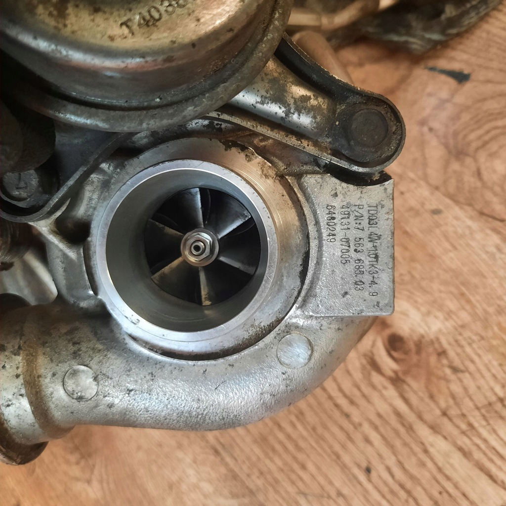 фото №9, Турбонагнітач турбіна bmw 3 e93 n54 7563685