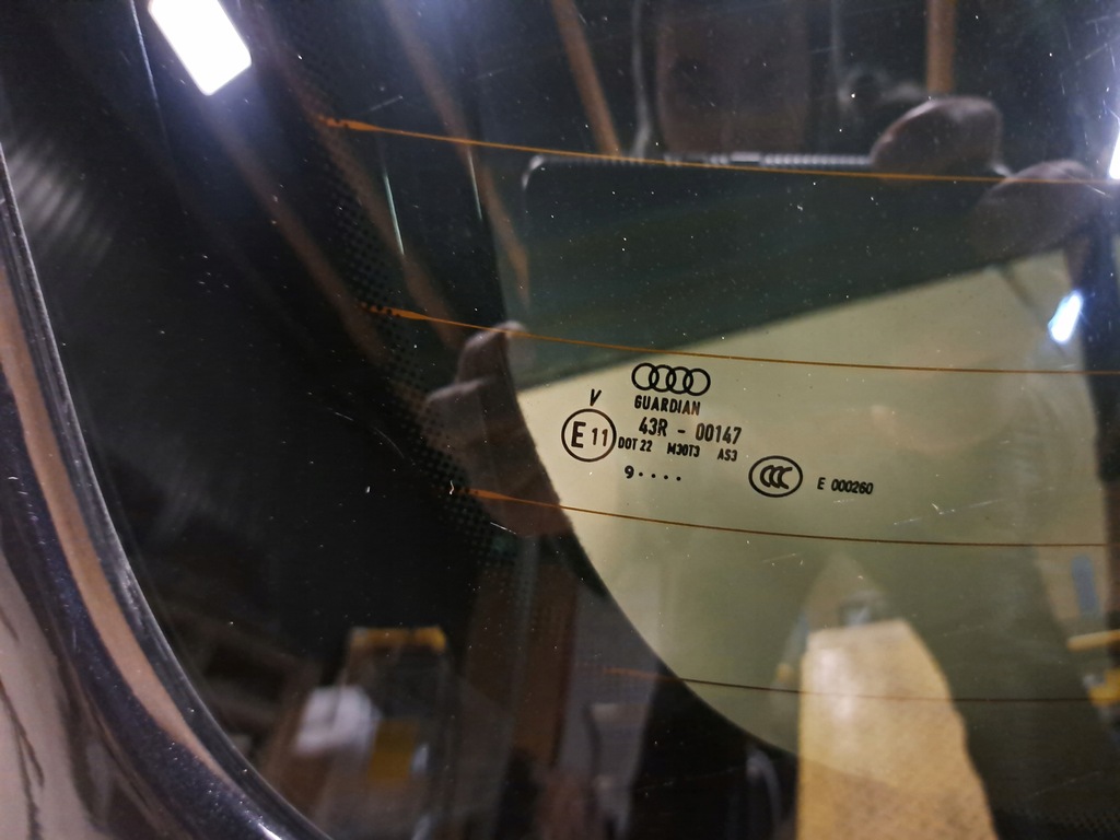 фото №11, Крышка багажника багажника задняя audi q7 4l lift lc9x 09r