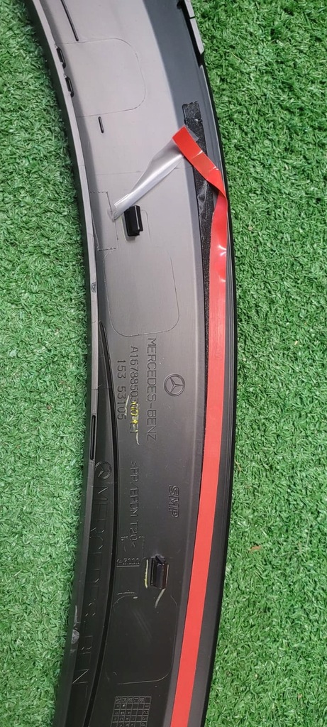 фото №6, Молдинг крыла задняя левая mercedes a1678850300