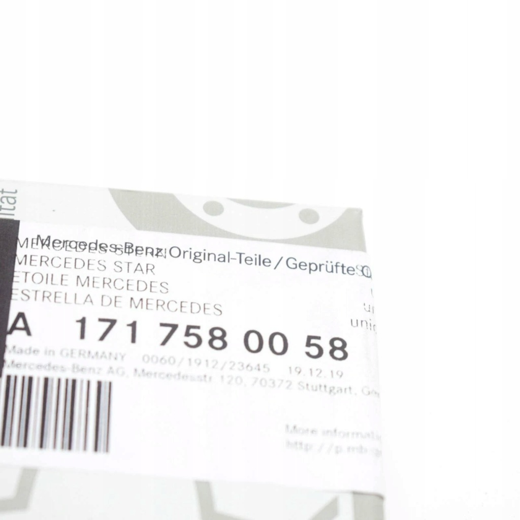 фото №8, Mercedes benz slk r171 эмблема na задняя крышка багажника a1717580058