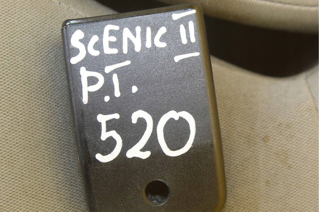 фото №15, Сидіння сидіння заднє сидіння спинка задня задній renault scenic ii nr520