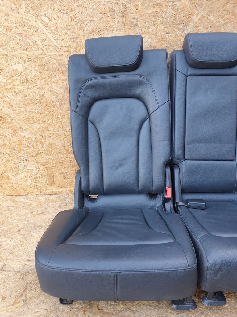 фото №14, Audi q5 8r lift сиденья заднее сиденье обшивки кожа europa