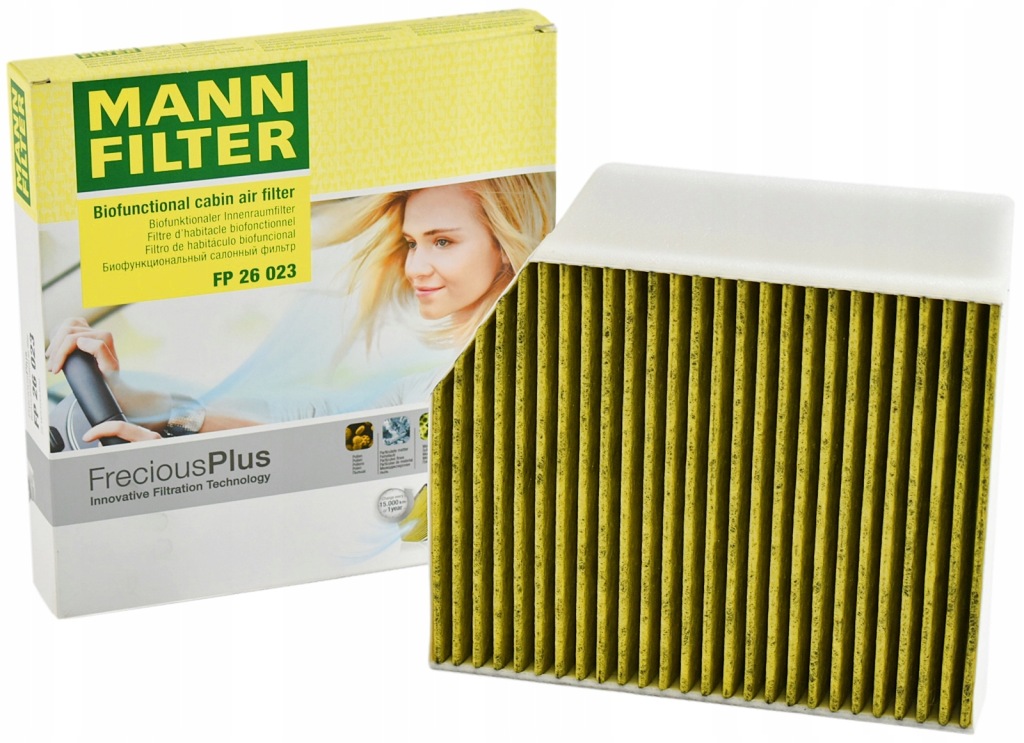 фото №1, Mann фильтр салонный polifenol mercedes glc x253