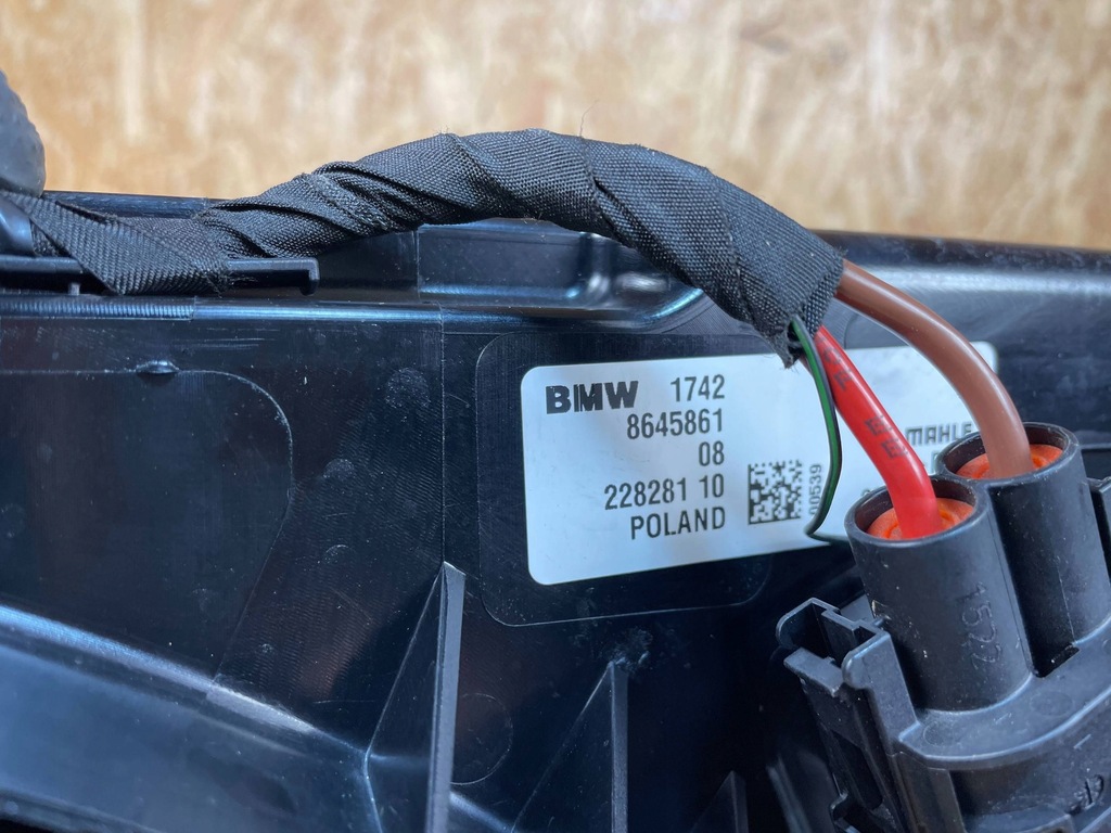 фото №12, Вентилятор радіатор корпус bmw f39 f40 f45 f48 mini f55 f56 f57 f60 864586