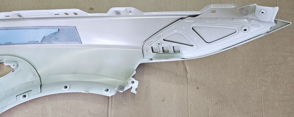 фото №11, Левый крыло перед hyundai genesis gv80 i 1 2020- белый идеальное состояние